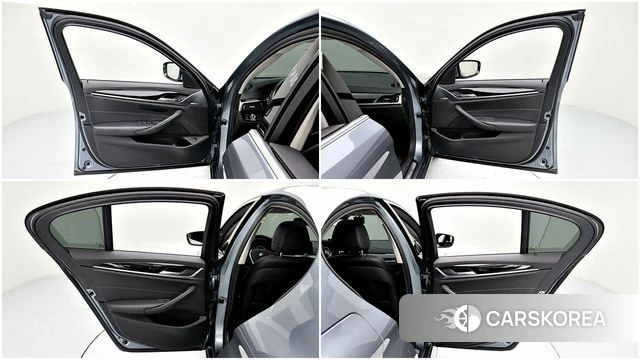 BMW 5 Series (G30) 2018 Светло-серебряный цвет из Кореи, фото 5