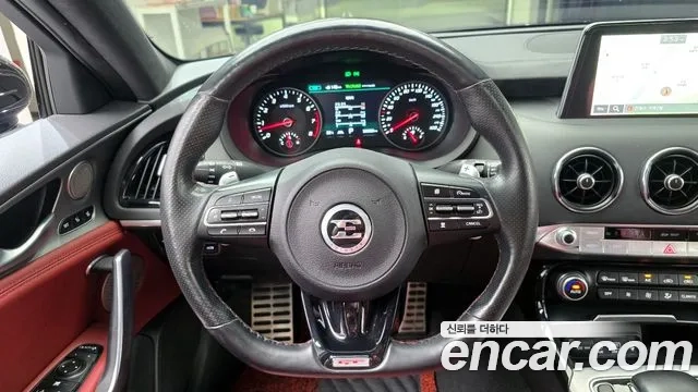 Kia Stinger 2018 Синий из Кореи, фото 5