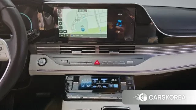 Hyundai The New Grandeur IG Hybrid 2021 Серый из Кореи, фото 5