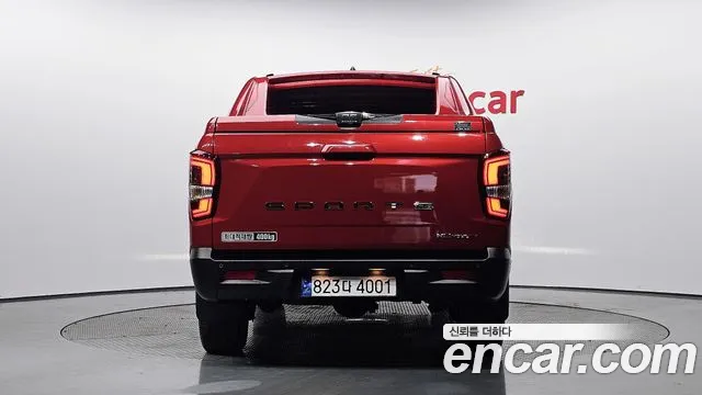 Ssangyong The New Rexton Sport 2023 Красный из Кореи, фото 5