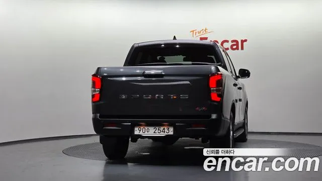 Ssangyong The New Rexton Sport 2021 Серый из Кореи, фото 5