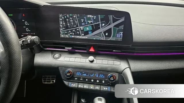 Hyundai Avante (CN7) 2022 Небесно-голубой из Кореи, фото 5