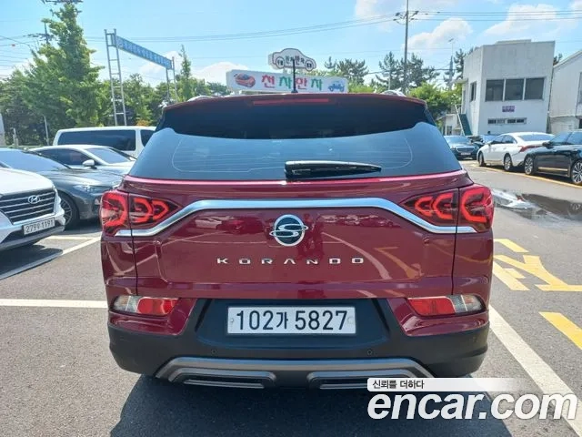 Ssangyong Beautiful Korando 2020 Красный из Кореи, фото 5