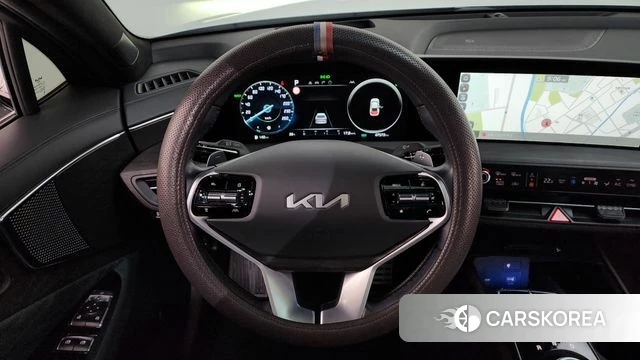 Kia K8 Hybrid 2023 Белый из Кореи, фото 4