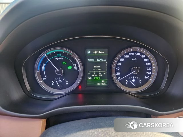 Hyundai Grandeur IG Hybrid 2019 Черный из Кореи, фото 5