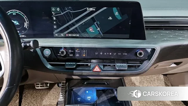 Kia K8 Hybrid 2022 Серый из Кореи, фото 5