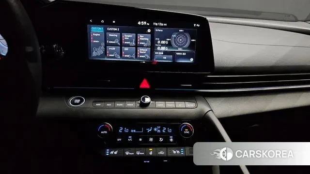 Hyundai The New Avante (CN7) 2024 Небесно-голубой из Кореи, фото 5