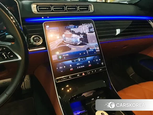 Mercedes-Benz S-Class W223 2022 Черный двухцветный из Кореи, фото 5