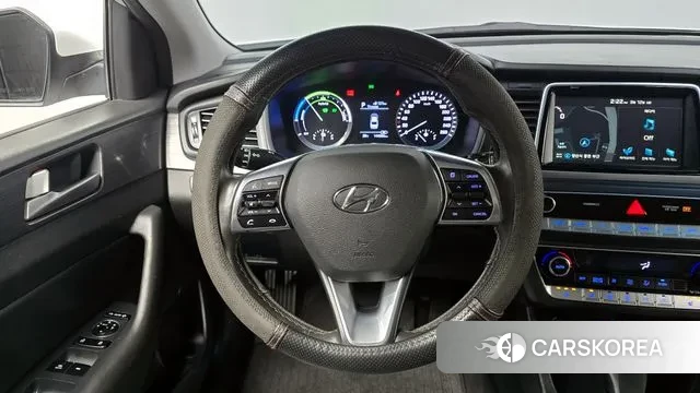 Hyundai Sonata New Rise Hybrid 2018 Белый из Кореи, фото 5