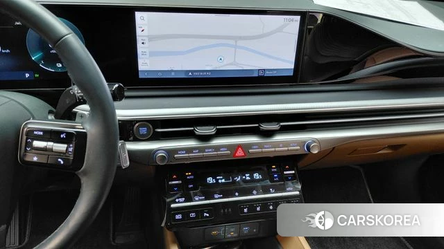 Hyundai Grandeur Hybrid (GN7) 2023 Черный из Кореи, фото 5