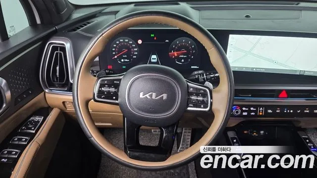 Kia The New Sorento 4th Generation 2023 Белый из Кореи, фото 5