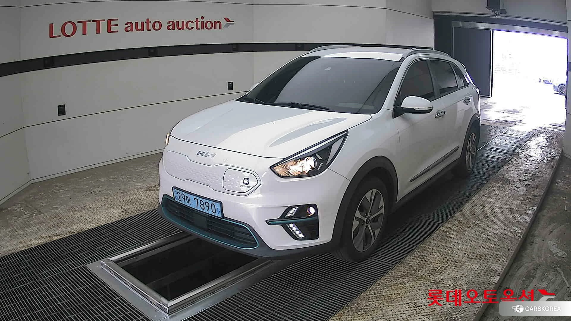 Kia Niro EV 2022 Snow White Pearl (optional) из Кореи, фото 5