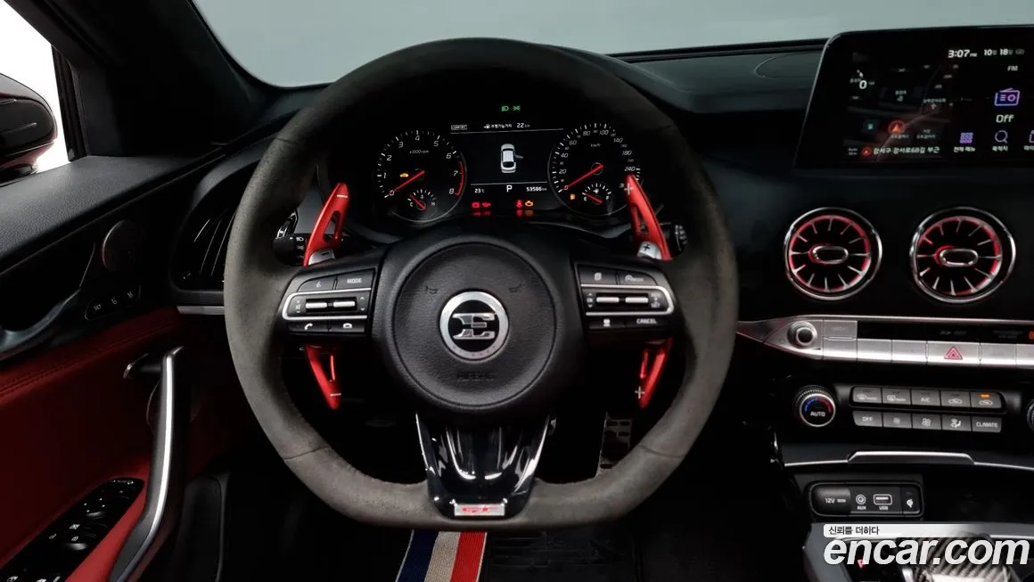 Kia Stinger 2018 Красный из Кореи, фото 5