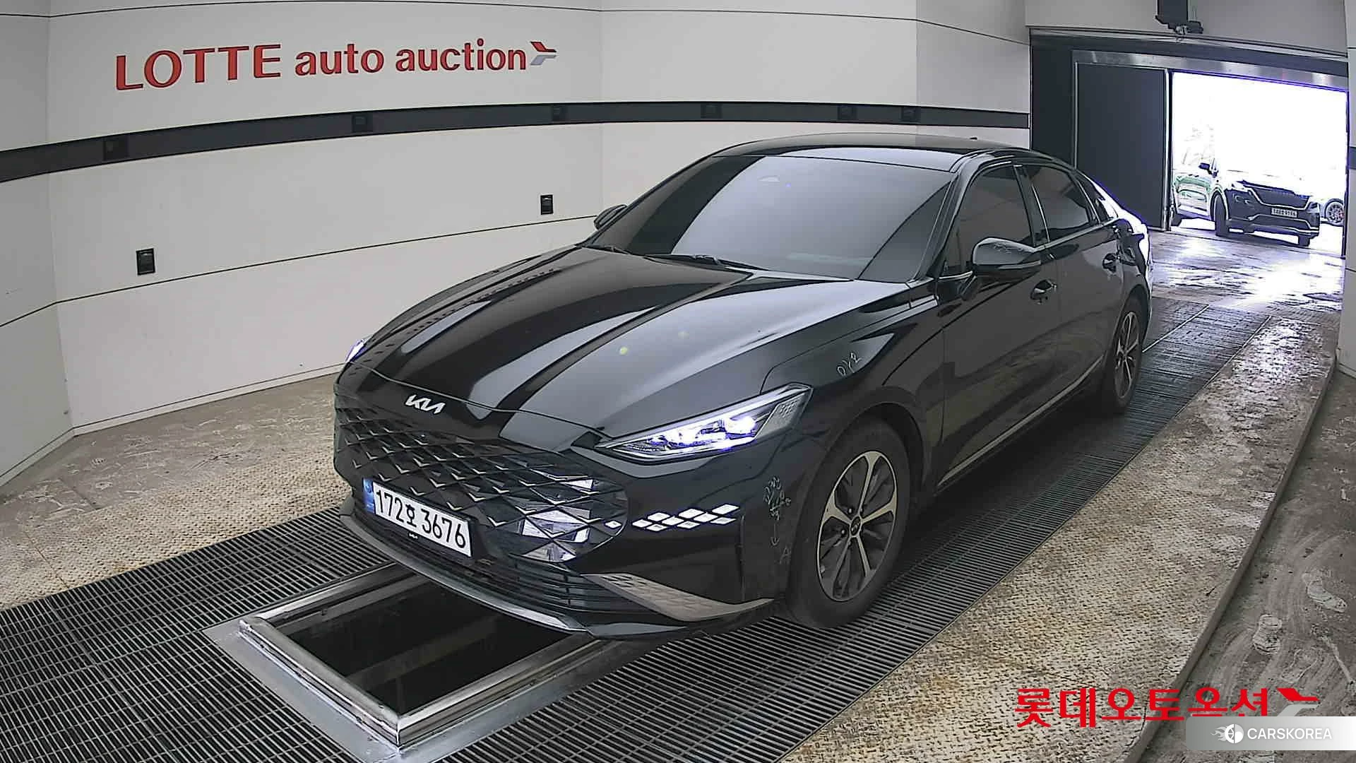 Kia K8 Hybrid 2023 Aurora Black Pearl из Кореи, фото 5