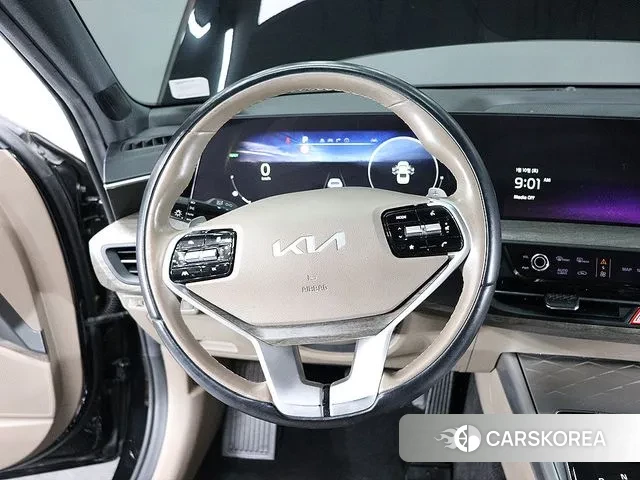 Kia K8 Hybrid 2021 Черный из Кореи, фото 5