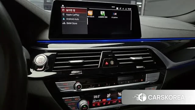 BMW 5 Series (G30) 2020 Синий из Кореи, фото 5