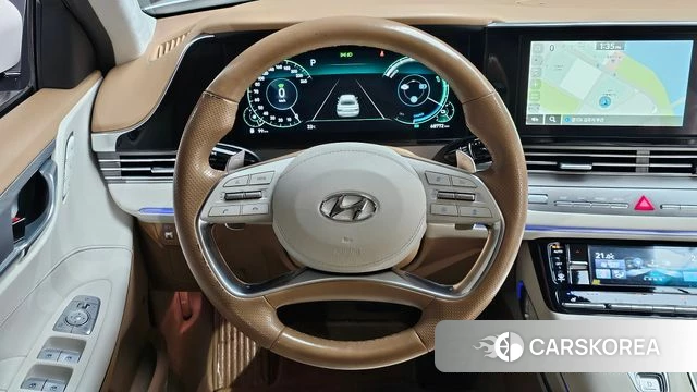 Hyundai The New Grandeur IG Hybrid 2019 Белый из Кореи, фото 5