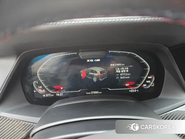 BMW X5M (G05) 2021 Синий из Кореи, фото 5