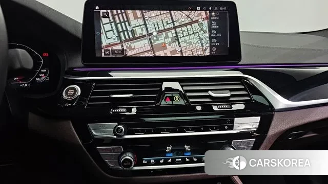 BMW 5 Series (G30) 2023 Синий из Кореи, фото 5