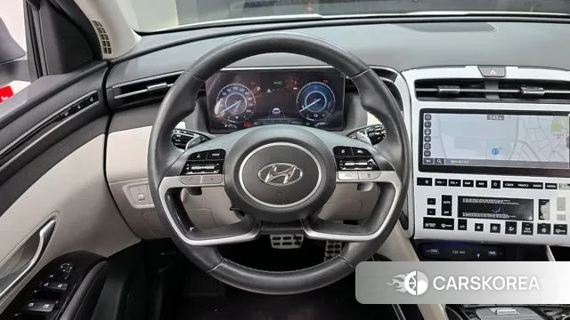 Hyundai Tucson Hybrid (NX4) 2023 Белый из Кореи, фото 5