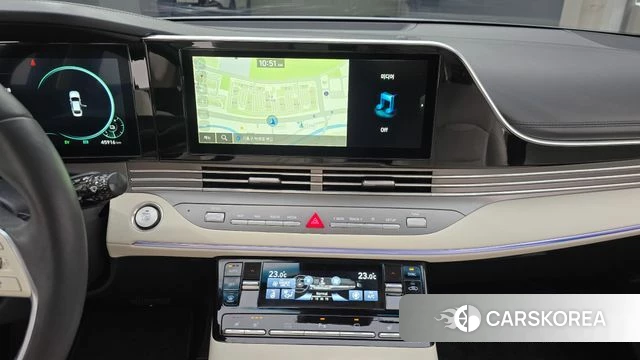 Hyundai The New Grandeur IG Hybrid 2022 Белый из Кореи, фото 5