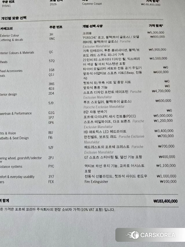 Porsche Cayenne (PO536) 2025 Серебристо-серый из Кореи, фото 5