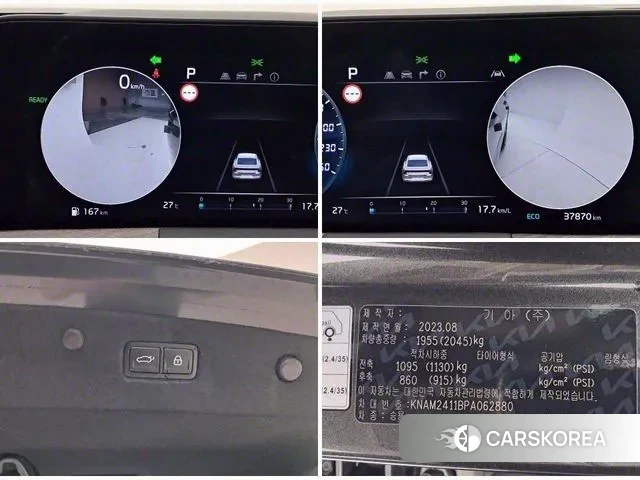 Kia K8 Hybrid 2023 Серый из Кореи, фото 5