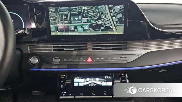 Hyundai The New Grandeur IG Hybrid 2021 Белый из Кореи, фото 5