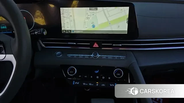 Hyundai The New Avante (CN7) 2023 Синий из Кореи, фото 5