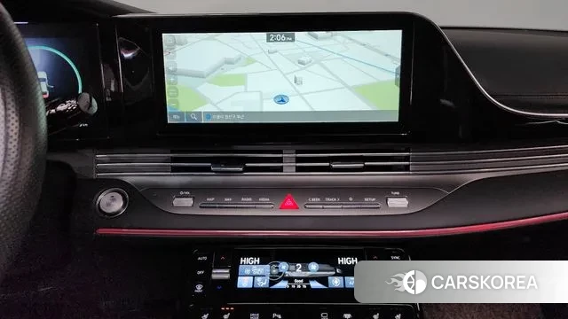 Hyundai The New Grandeur IG Hybrid 2021 Черный из Кореи, фото 5