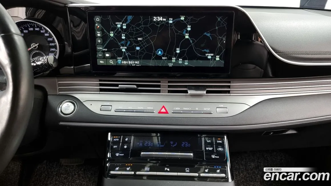 Hyundai The New Grandeur IG Hybrid 2020 Черный из Кореи, фото 5