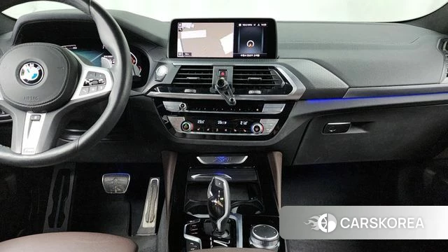 BMW X4 (G02) 2020 Синий из Кореи, фото 5