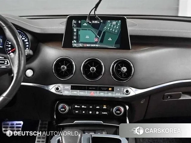 Kia Stinger 2018 Синий из Кореи, фото 5