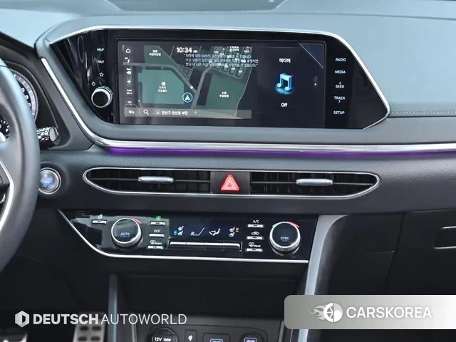 Hyundai Sonata (DN8) 2022 Белый из Кореи, фото 5