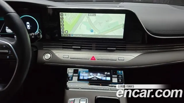 Hyundai The New Grandeur IG Hybrid 2021 Серый из Кореи, фото 5