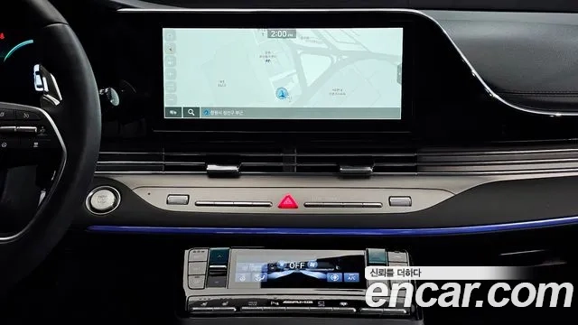 Hyundai The New Grandeur IG Hybrid 2022 Белый из Кореи, фото 5