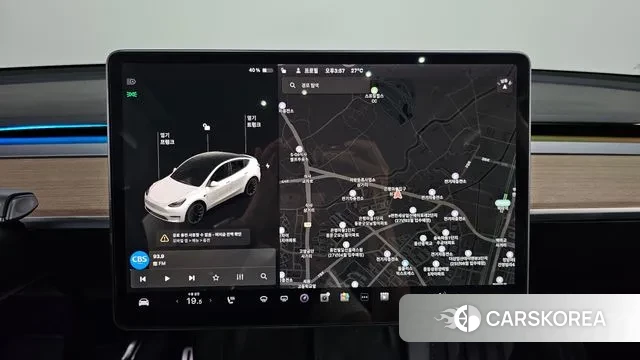 Tesla Model Y 2021 Белый из Кореи, фото 5