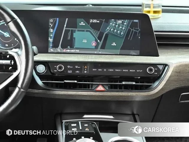 Kia K8 Hybrid 2022 Черный из Кореи, фото 5