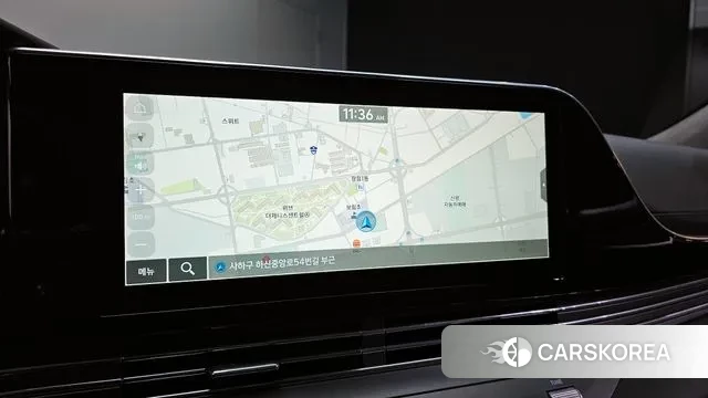 Hyundai The New Grandeur IG Hybrid 2021 Синий из Кореи, фото 5