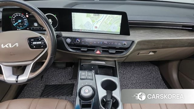 Kia K8 Hybrid 2022 Черный из Кореи, фото 5