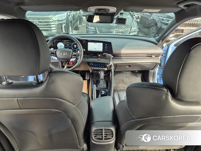 Hyundai Avante (CN7) 2021 Небесно-голубой из Кореи, фото 5