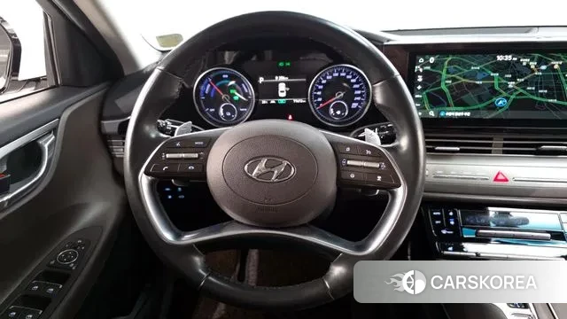 Hyundai The New Grandeur IG Hybrid 2021 Белый из Кореи, фото 5