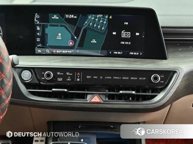 Kia K8 Hybrid 2022 Черный из Кореи, фото 5