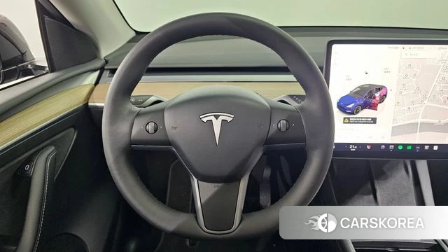 Tesla Model Y 2023 Черный из Кореи, фото 5