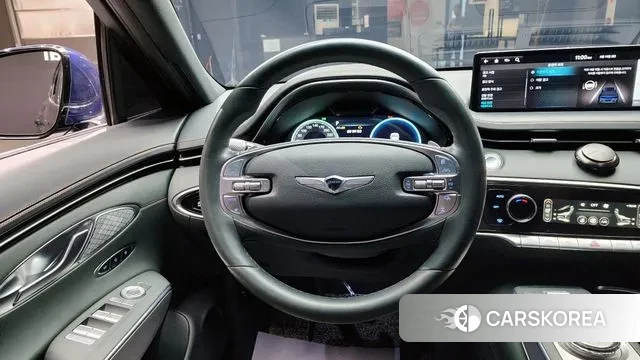 Genesis GV70 2021 Синий из Кореи, фото 5