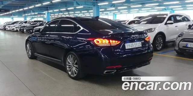 Genesis G80 2020 Синий из Кореи, фото 5