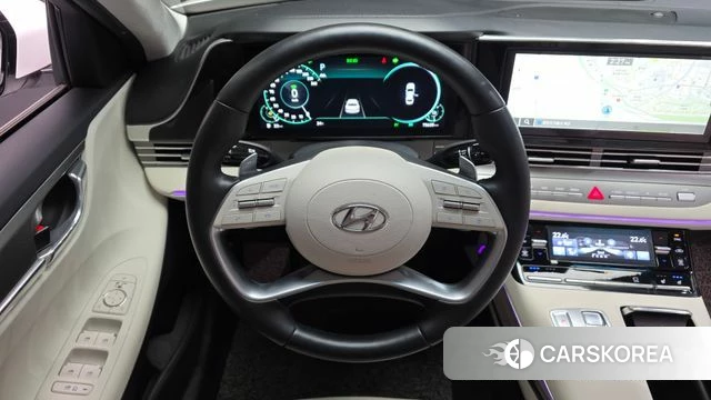 Hyundai The New Grandeur IG Hybrid 2022 Белый из Кореи, фото 5