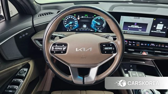 Kia K8 Hybrid 2021 Черный из Кореи, фото 5