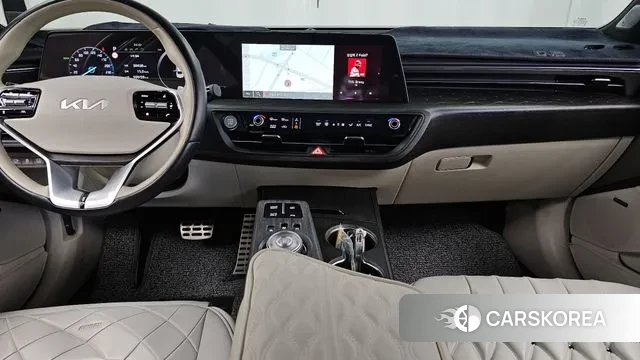 Kia K8 Hybrid 2022 Белый из Кореи, фото 5