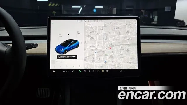 Tesla Model 3 2021 Синий из Кореи, фото 5